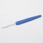 Size 6.0mm - Single Ended Silver Crochet Hook "Waves Collection" - Knitters Pride Pansy