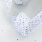 White - Cotton Crochet Lace - 20mm