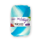 Woolly Hugs "Year Socks" Yarn 100g with soft gradient effect - Summer