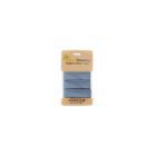 Organic  Cotton Poplin Bias Tape - Dusty Blue - 10mm x 5m