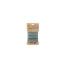 Organic  Cotton Poplin Bias Tape - Dusty Mint - 10mm x 5m