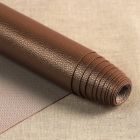 ZURI Faux Leather Vinyl - Brown Metallic Col. 56 - 140cm x 50cm Pre Cut Panel