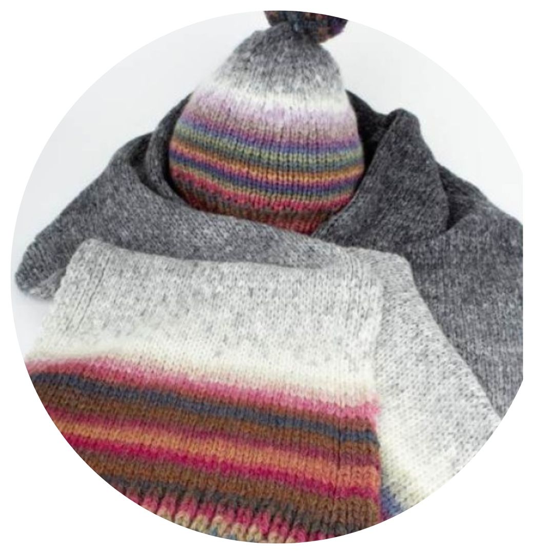 Tweed Wool Yarn for Knitting