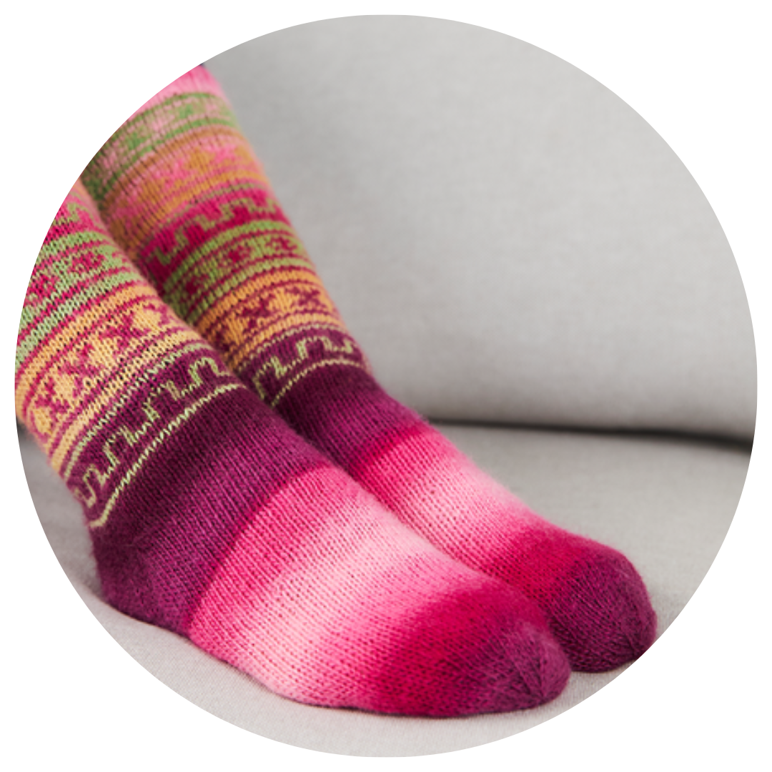 Woolly HUgs Year Sock gradient yarn for sock knitting